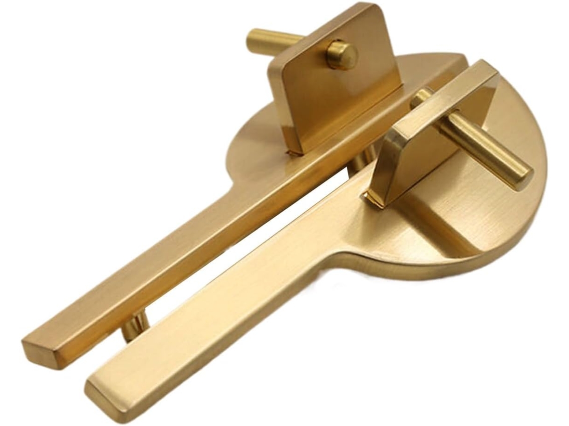 Puxador De Gaveta Dourado Requintado, Puxador De Metal Elegante Para Armário, Ferragens Para Casa, Puxador Decorativo