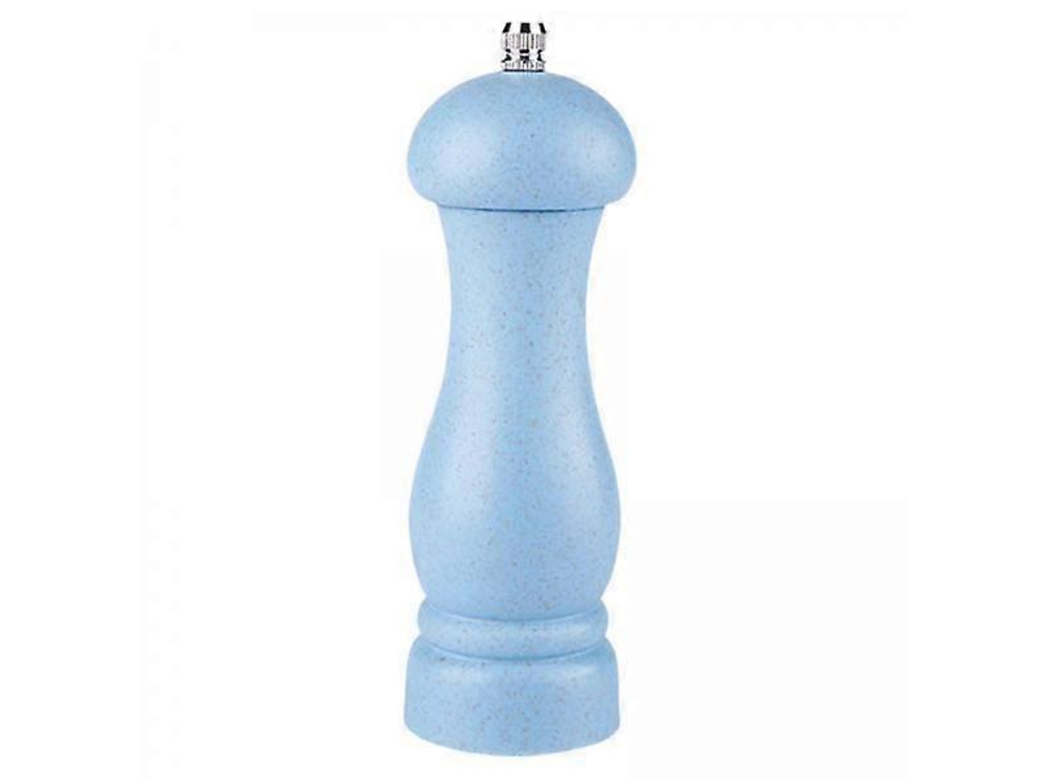 3x Moedor Manual De Pimenta Ou Sal Núcleo De Moagem Cerâmico Recarregável Ajustável Azul