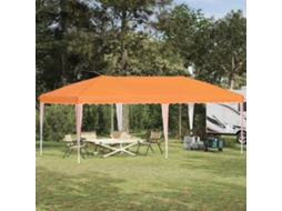 Vidaxl Tenda De Festa Pop-up 575 X 290 X 245 Cm Laranja
