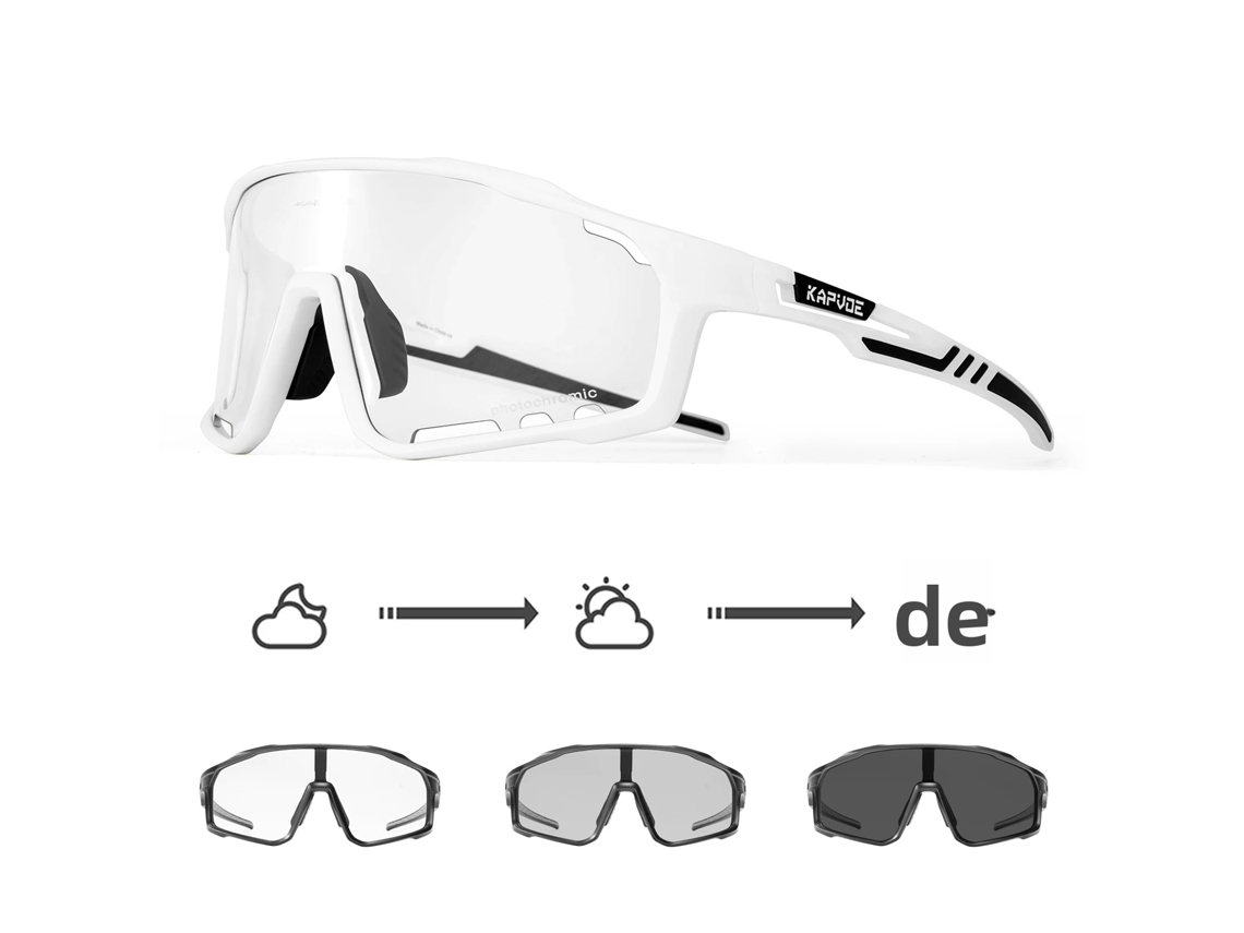 (estilo 6) Óculos De Sol Fotocromáticos, Óculos De Sol Esportivos, Proteção Uv400 Contra Raios Ultravioleta