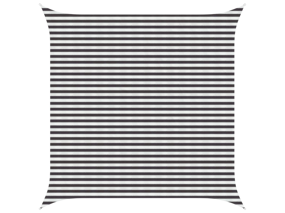 Conjunto 1 Vela De Sombra Vidaxl Antracite Polietileno De Alta Densidade (4,5 X 4,5 M)