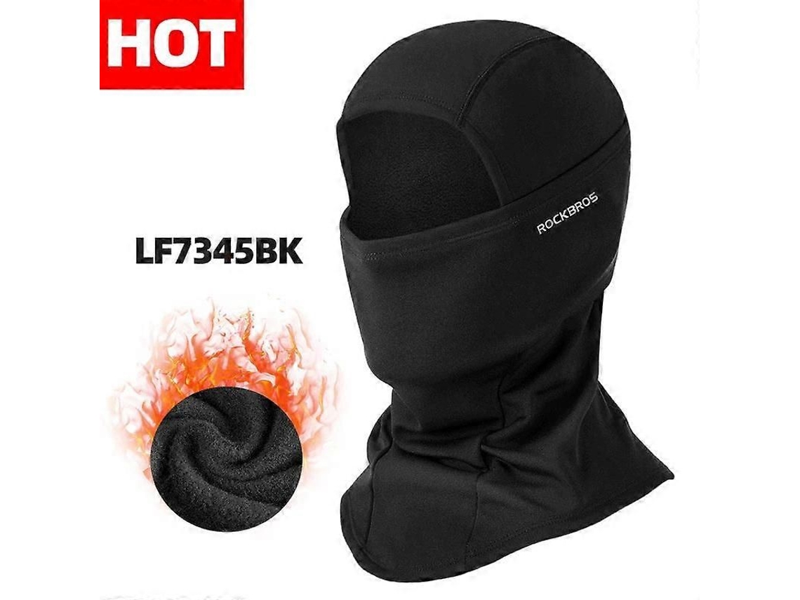 Balaclava de Inverno para Ciclismo Forro Térmico de Lã, À Prova de Vento e Quente para Ciclismo. TAISHENGDA