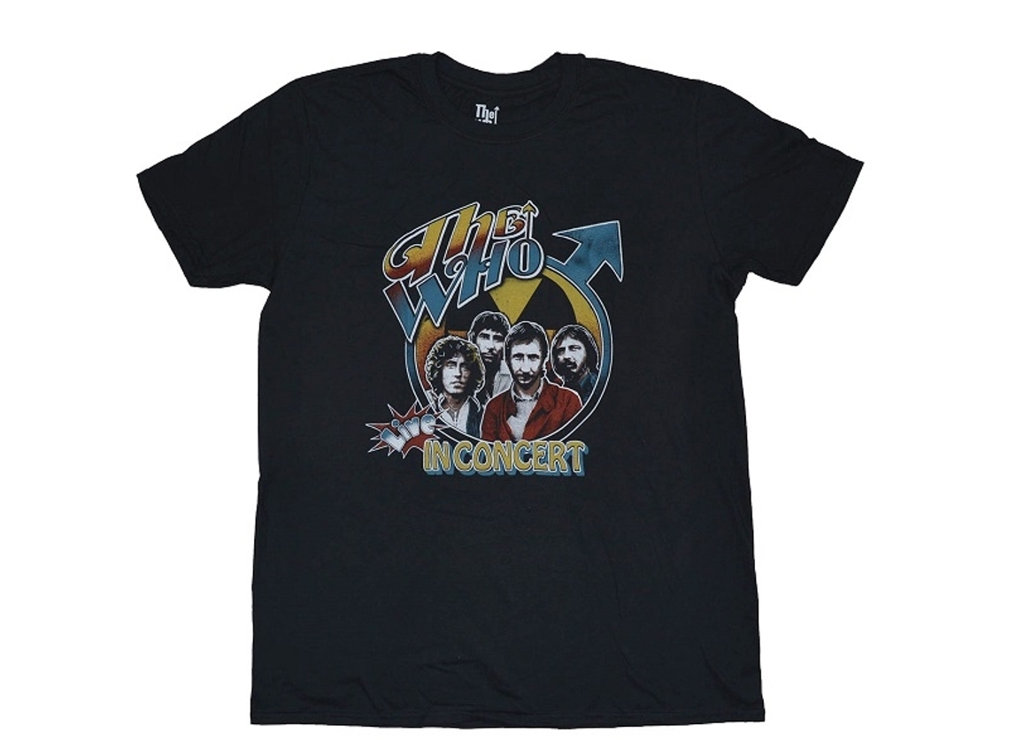 The Who Live In Concert T-shirt Unisex Adults Size:xxl