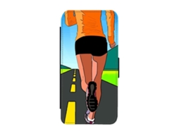Capa Flip Para Iphone 17 Com Tema De Corrida