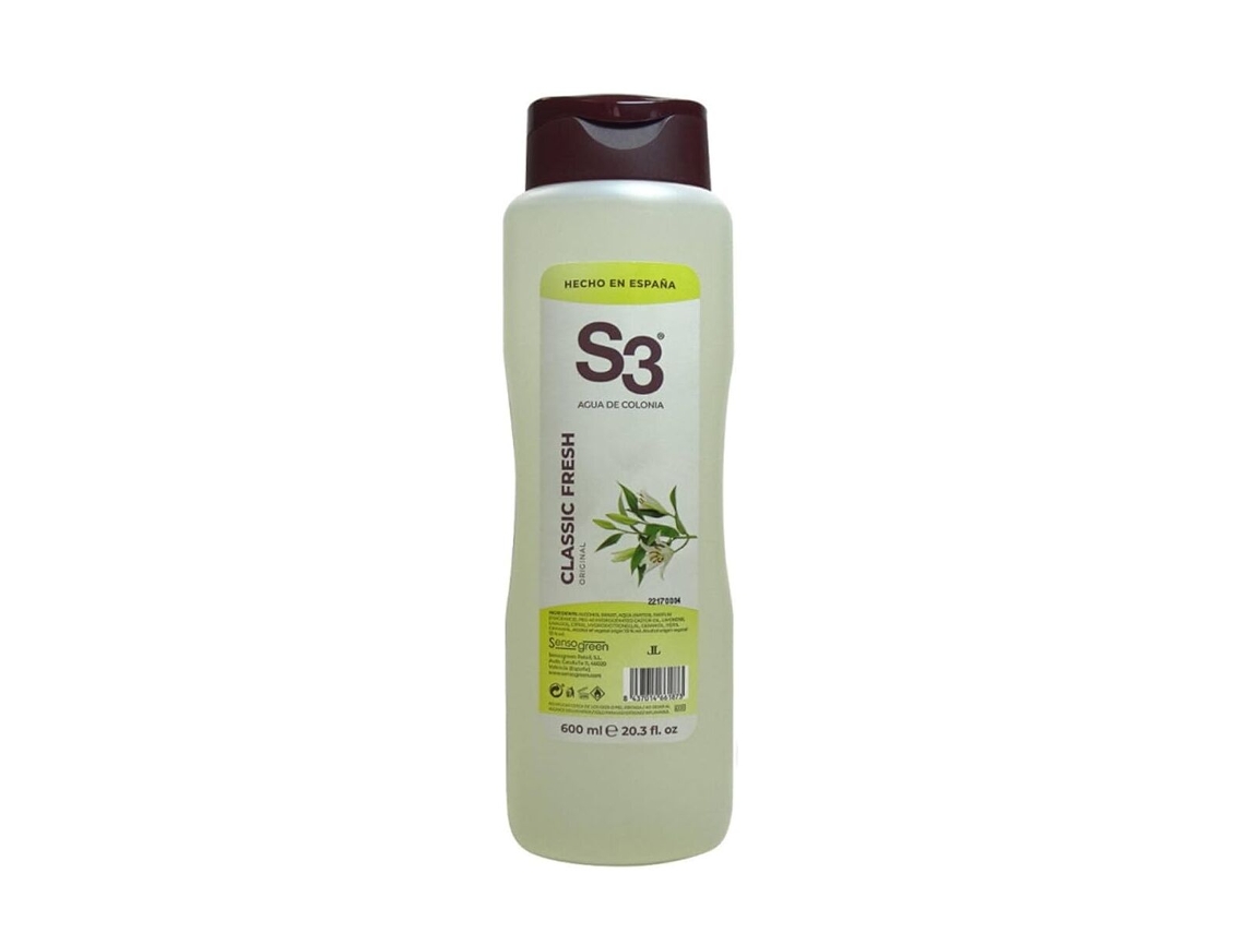 Perfume Unissexo S3 Classic Fresh 600 Ml Classic Fresh