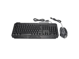 Conjunto de Teclado e Mouse Gamer com Iluminação Fio para PC | S/MARCA