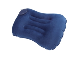 Travesseiro De Pescoço Portátil Inflável Automático, Travesseiro De Avião, Travesseiro Inflável Para Viagem Ao Ar Livre, Azul Aquaforge