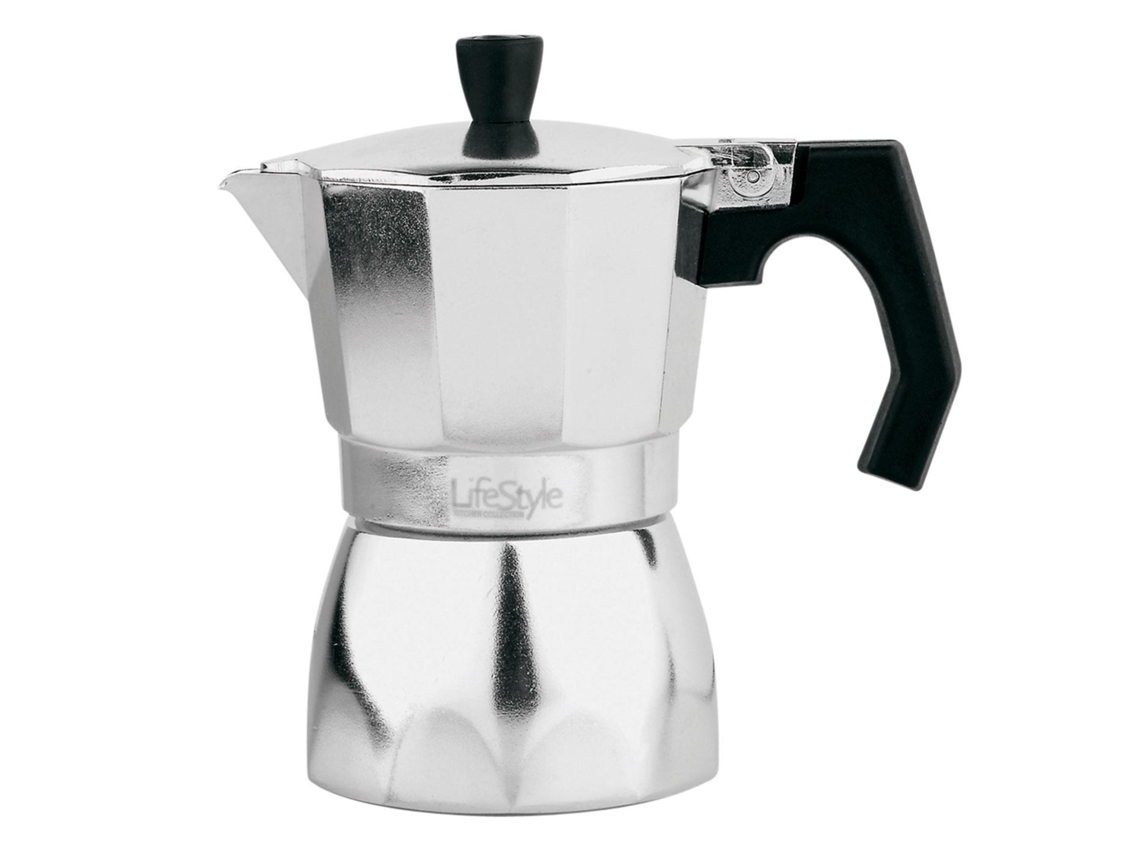 Cafeteira Italiana De Alumínio Medindo 25 X 19 X 12 Cm E Com Capacidade Para 12 Xícaras Acan