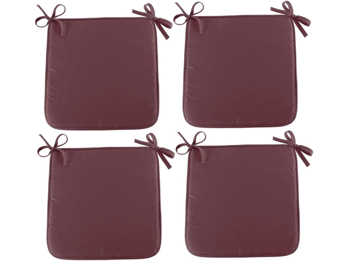 Almofada Quadrada Para Assento, Almofada Para Cadeira De Jardim, Almofadas Macias E Impermeáveis Para Assento, Almofada