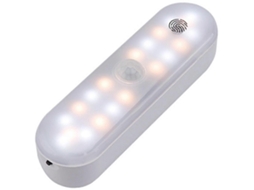 Luminária de Mesa Suspensa Magnética Led Recarregável para Quarto, Guarda, Roupa e Outras Atividades Noturnas BRILVIBERA