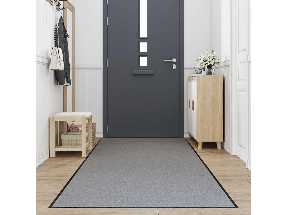 Maison Exclusive - Capacho 115x400 Cm Cinzento
