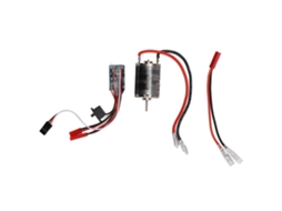 Kit Motor E Esc De Rc Com Motor De Escova 380 38t E Esc 30a Para Carros Rc 1/16 1/18 Com Cabo Adaptador Jst