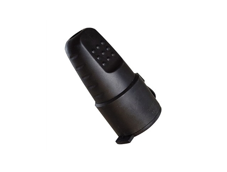 Tomada Bipolar Schuko Preta Com Tampa E Obturador 16 A 250 V Fnp (embalada Em Plástico Termoencolhível)