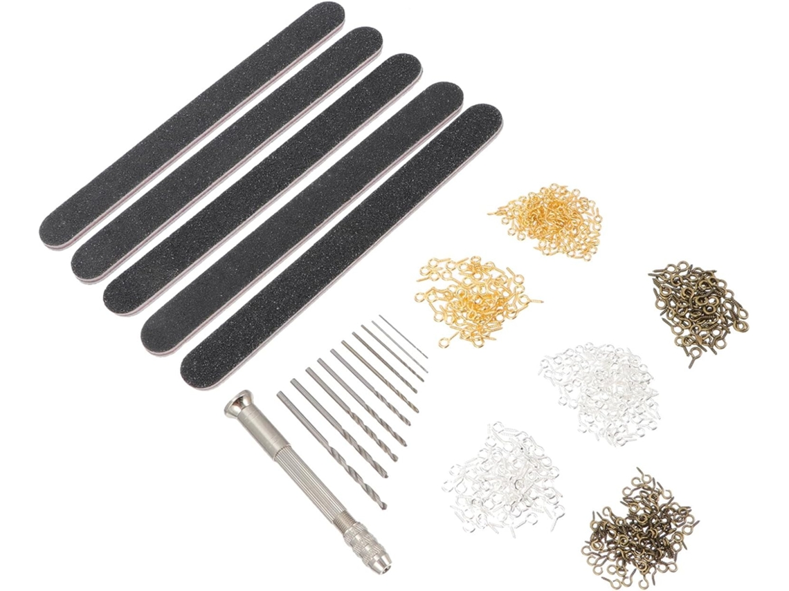 Mini Brocas Manuais De Aço Para Fabricação De Joias, Ilhós Para Artesanato Em Resina...