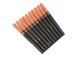10pcs Plumas Metálicas De Pintura Para Grafiti Escribir Suave Secado Rápido Notas Colorear