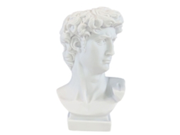 Suporte de bolso em resina com estátua de David para Organização de Mesa e Maquilhagem LAXISCREED