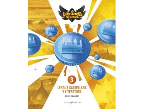 Livro Lengua castellana y literatura 3º primaria LA Leyenda Legado + Licencia Digital de Martín Sánchez, Óscar José (Espanhol)