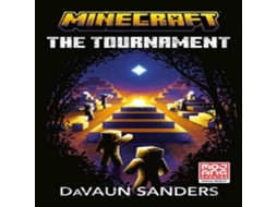 Livro Minecraft The Tournament de DaVaun Sanders (Inglês)