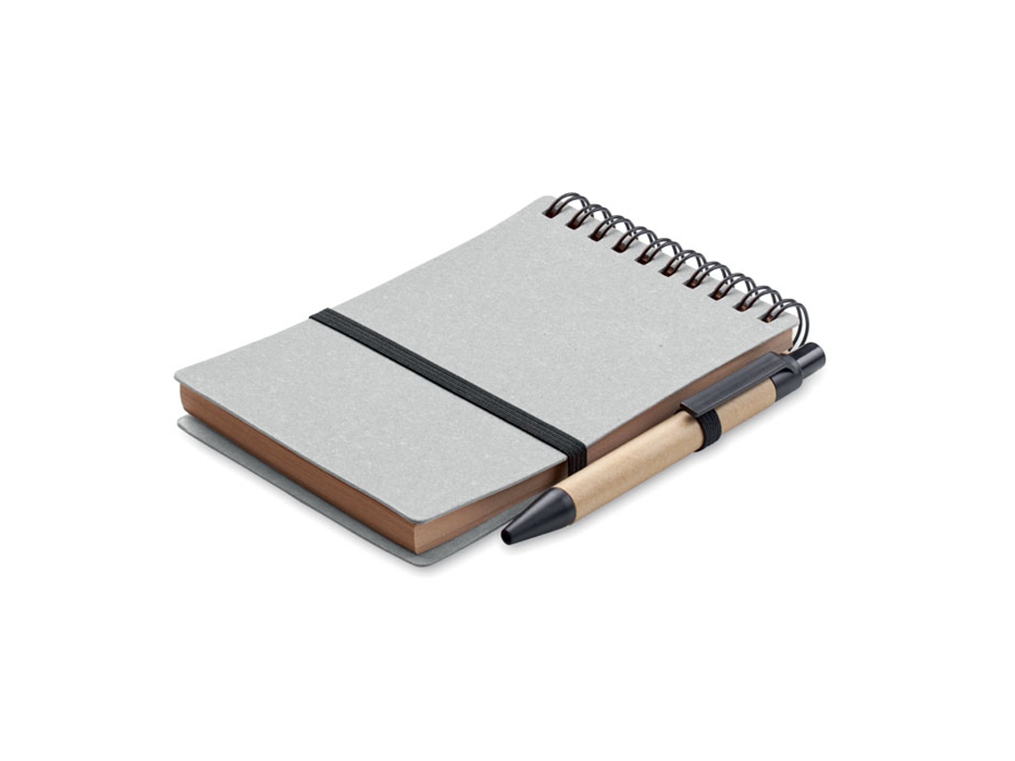 Libreta Reciclada Con Bolígrafo MIDOCEAN