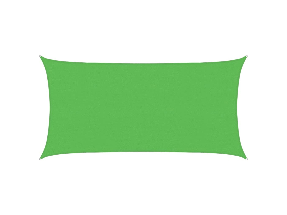 Sunshade Sail, Sunshade Sails Vidaxl Verde Plástico (2.5 X 5 M)