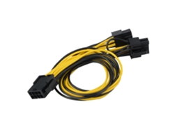 Cabo Adaptador De Placa De Vídeo 8p Para Dual 6+2p Da Cpu, Cordo De Alimentação, Extensão