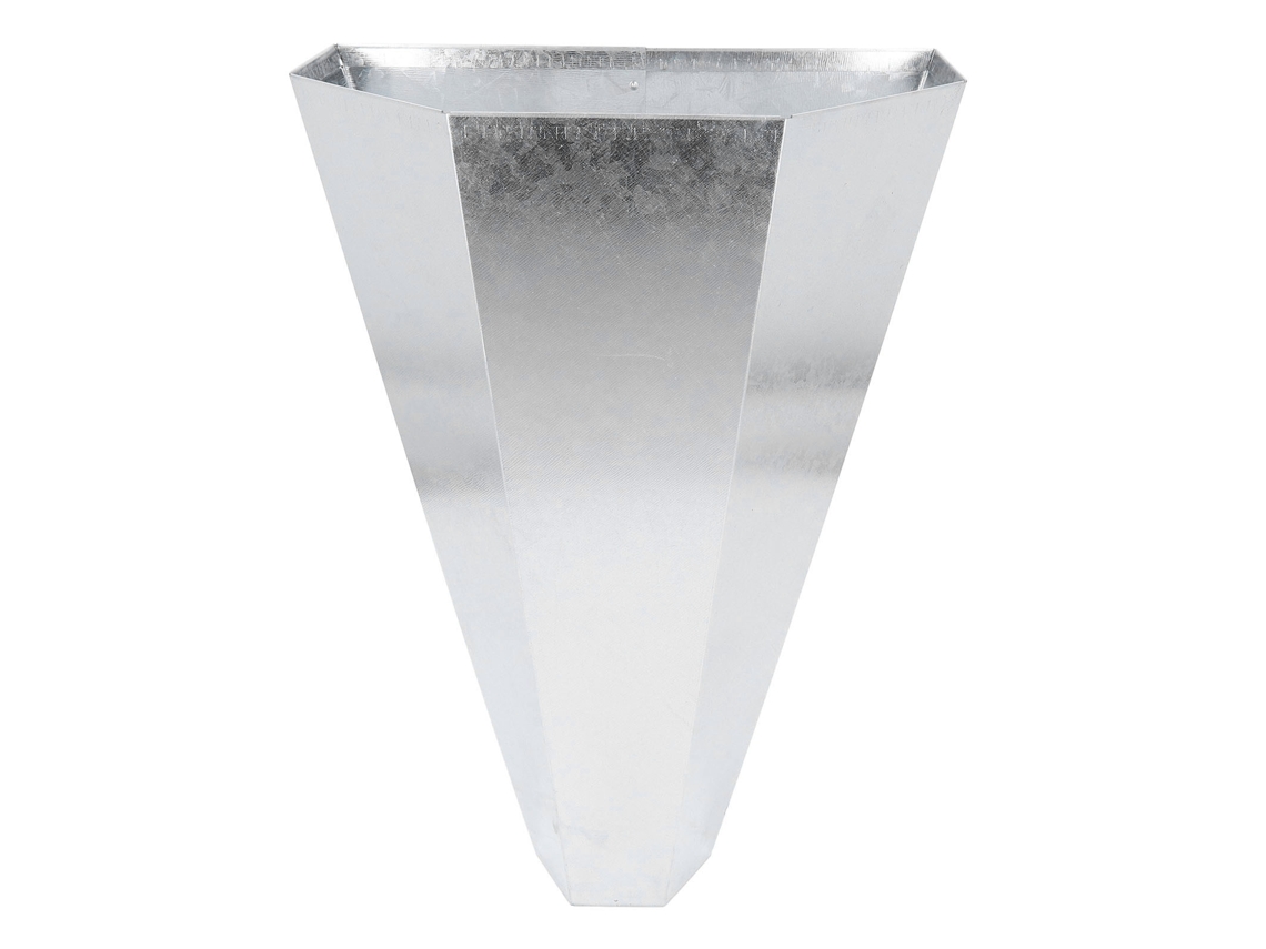 Cone Restritivo Primerox em aço galvanizado para processamento de aves galinhas perus até 8 libras