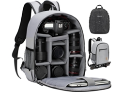 Mochila Impermeável Para Câmera Com Compartimento Para Laptop E R Brilvibera