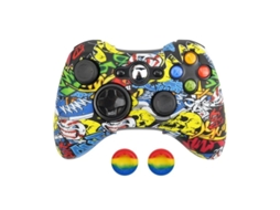 Capa Comando Para Xbox360, Capa Protetora De Silicone Antiderrapante Com Botão De Polegar Cuich
