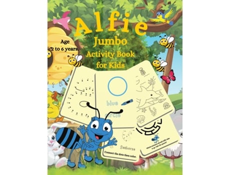 Livro Alfie Jumbo Activity Book for Kids de JOANNE S RUIZ (Inglês)