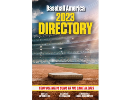Livro Baseball America 2023 Directory de cor Baseball America (Inglês)