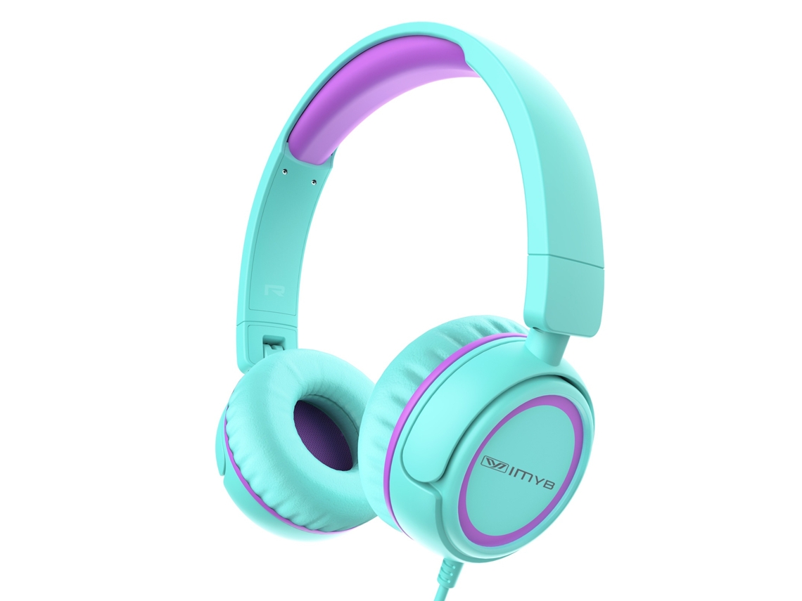 Lurelia Headset Gamer V1 Microfone Verde E Roxo