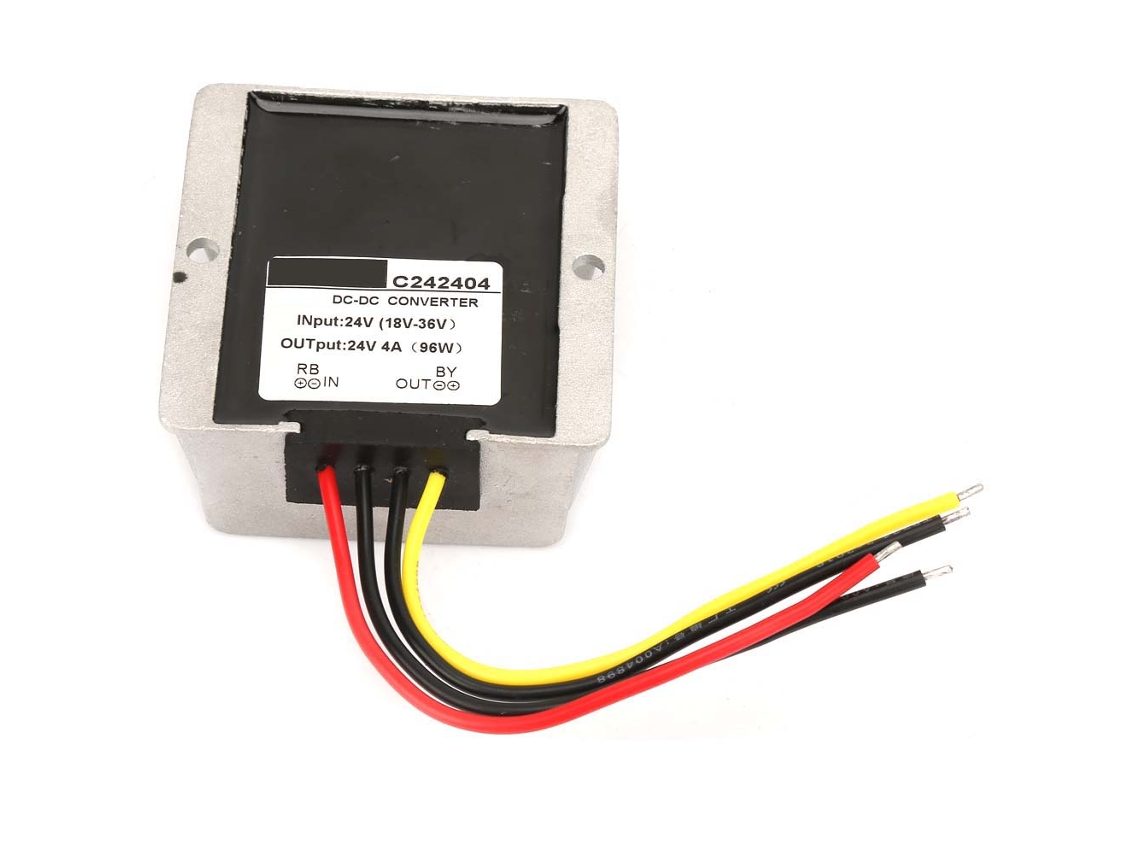 Conversor de Tensão Regulador Automático VOLTEDGE Step Up/down 18 36v para 24v (4a)