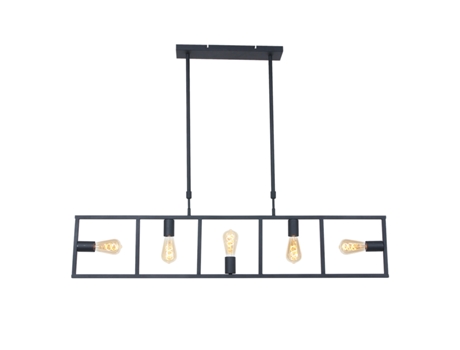 Candeeiro MEXLITE Racky 2981ZW (Preto)