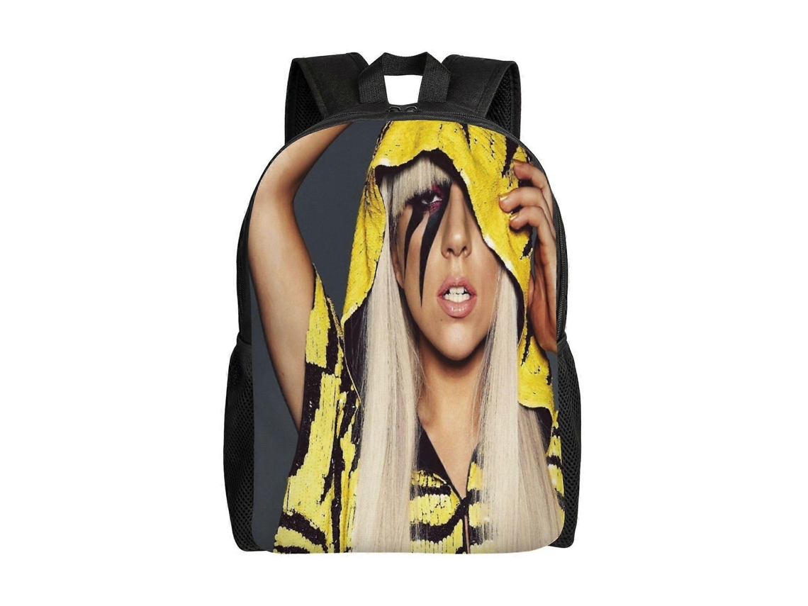Mochila Lady Gaga Para Estudantes, Durável E Leve, Alça Impermeável E Respirável, K126 Olysi Shop