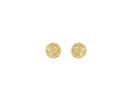 Brincos ADORE | Naturale Mini Organic Circle Stud ER (GL