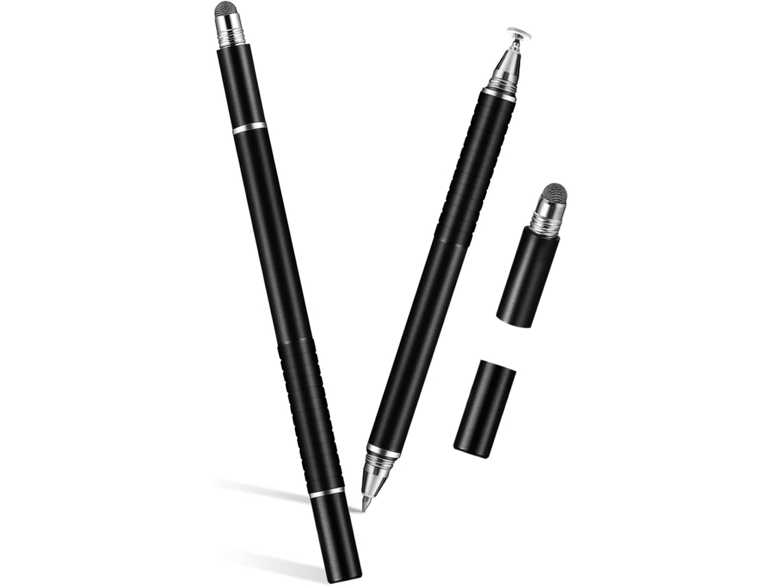 Conjunto De 2 Canetas Stylus Capacitivas Com Ponta Dupla E Resistentes A Arranhões Para Telas Sensíveis Ao Toque De Celulares E Tablet Gokoco