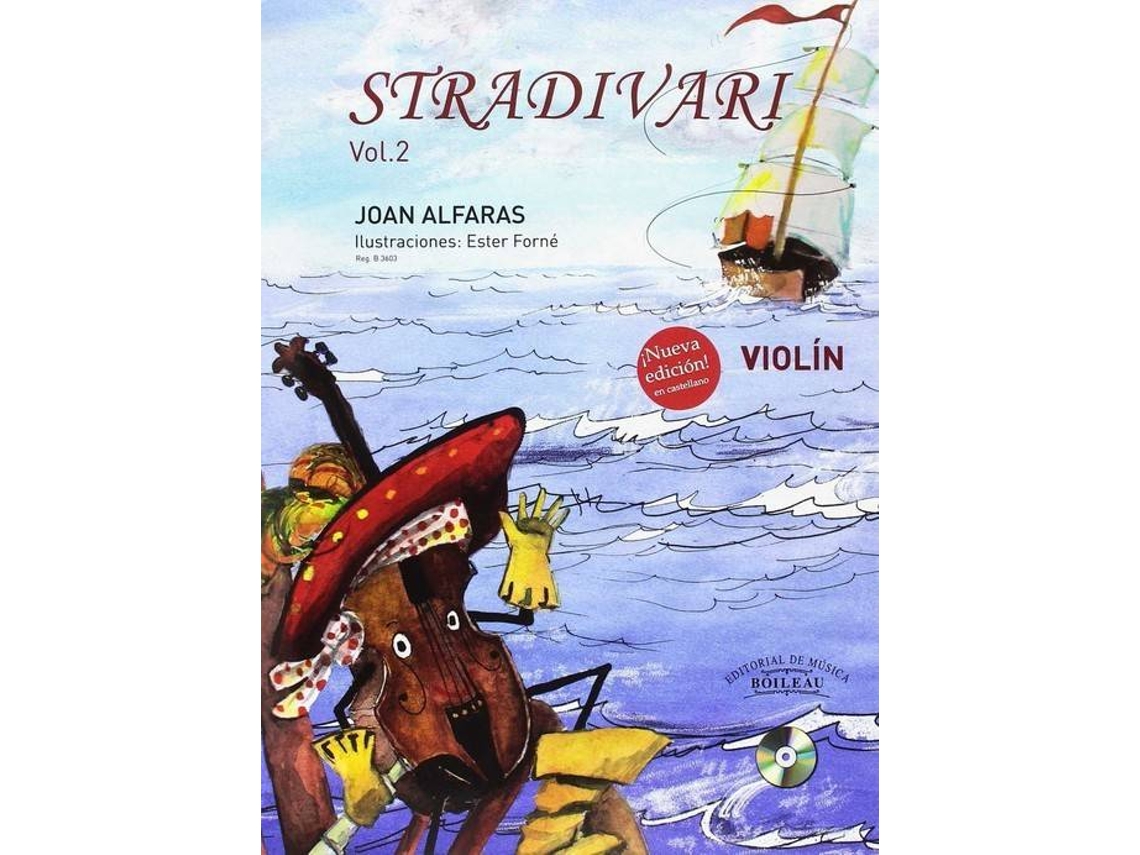 Livro Stradivari Vol.2.Violin de Joan Alfaras (Espanhol)