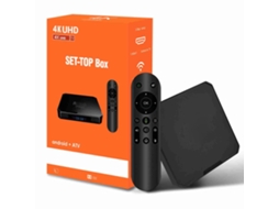 Caixa de TV 4k (capacidade de armazenamento, conexão sem fio)
