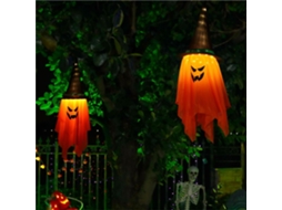 Chapéu Bruxa LED Ghost Units, Decoração de Suspensão para o Halloween