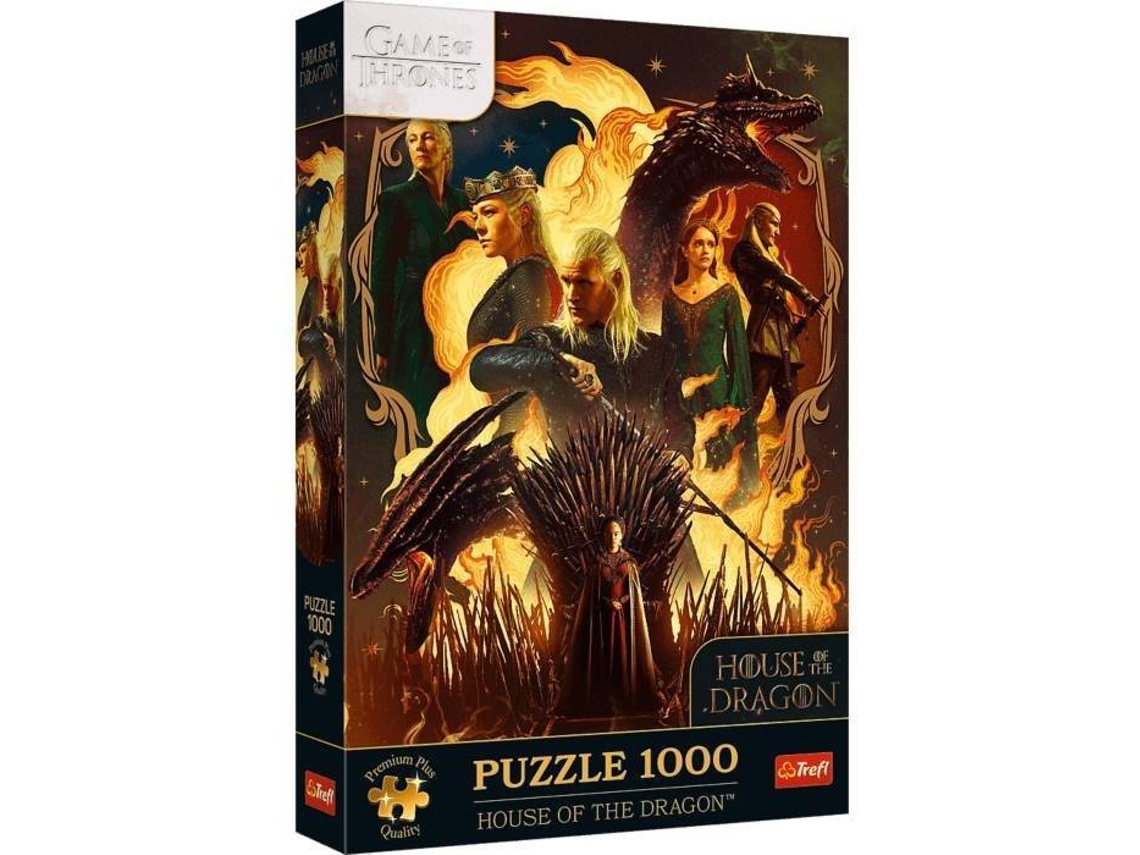 Puzzle TREFL House of Dragons - 1000 Peças