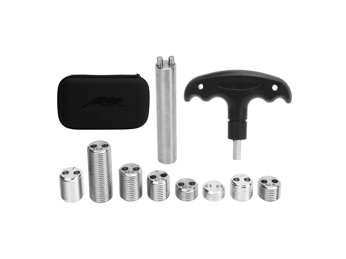 Lurelia Kit Parafusos Ajustáveis Para Taco De Bilhar Sus E Alumínio Com 0oz