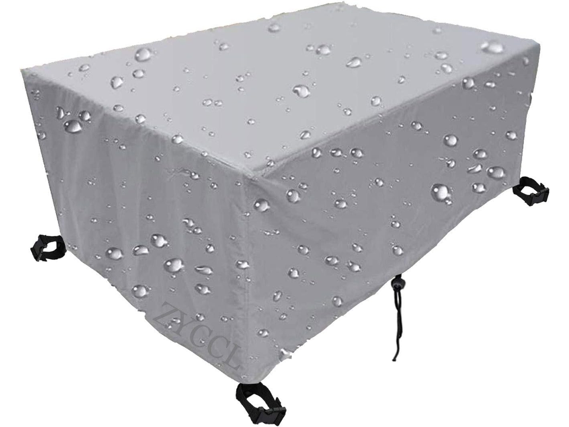 Capa Para Móveis De Exterior À Prova Dágua, Retangular, Para Mesa De Pátio, Tecido Oxford, À Prova De Vento, Proteção Uv, Capa Para Jardim Ao Ar Livr