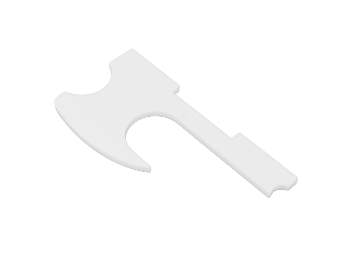 2pcs Lightsaber Wall Mount Bracket (acrylic Material, Easy To Install) White Eoocoo