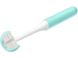 Escova De Dentes Trilance Em Formato De U Com Três Lados, Para Adultos E Crianças, Escova 3d Totalmente Arredondada, Escova De Dentes Regular, No