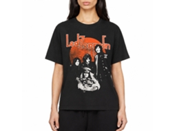 Led Zeppelin Orange Circle T-shirt Unisex Adults Size:xl
