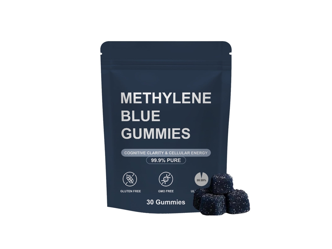 Gomas Methylene Blue para Energia Sustentada e Nutrição Leve LAXISCREED