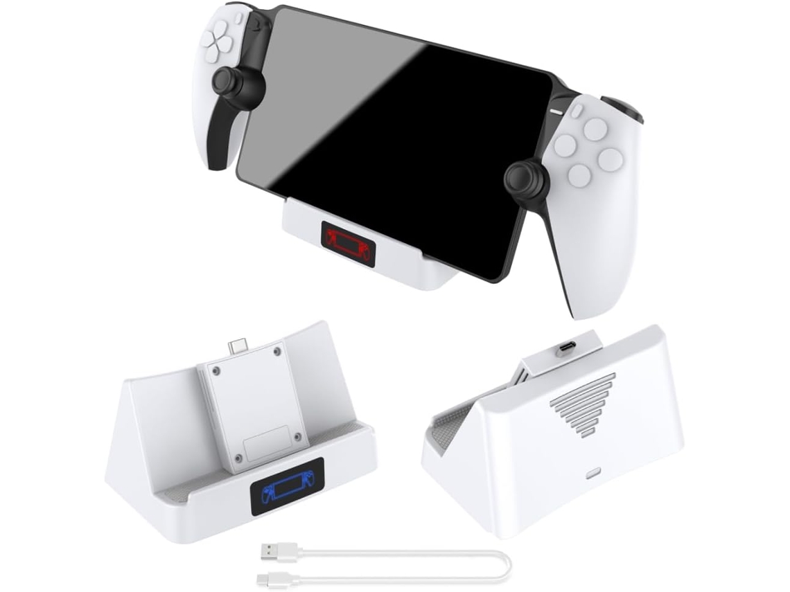 Carregador Ps Portal, Estação De Carregamento Com Cabo Usb-c