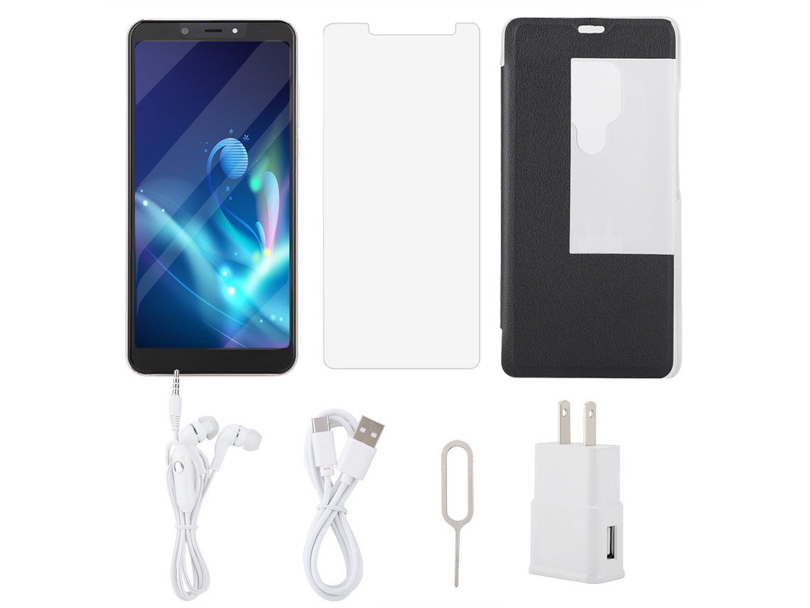 Smartphone Laxiscreed Com Tela Hd De 6.1 Polegadas E Reconhecimento Digital Eficiente
