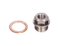 Laxiscreed Sensor Adapter Compatível Com Roscas M18x1.5 E 1/8npt Para Monitorização De Temperatura De Água De Escape