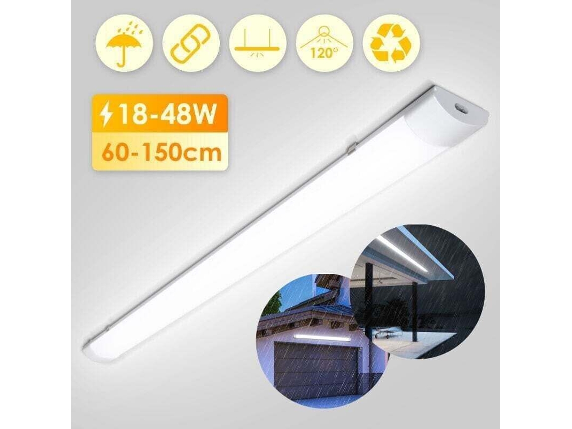 Fita de Led À Prova D'água de 18w e 60cm, Interconectável, com Placa D OEM